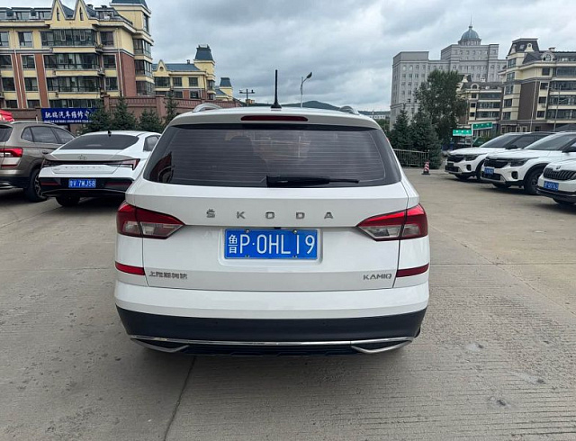 Skoda Kamiq 1.5 л 2022 г. Белый, пробег 33800 км