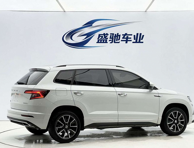 Skoda Karoq 1.4 л 2023 г. Белый, пробег 25000 км