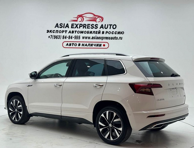 Skoda Karoq 1.4 л 2022 г. Белый, пробег 27000 км