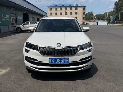 Skoda Karoq 1.4 л 2022 г. Белый, пробег 42000 км