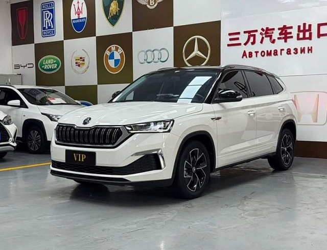 Skoda Kamiq 1.5 л 2023 г. Белый, пробег 29000 км