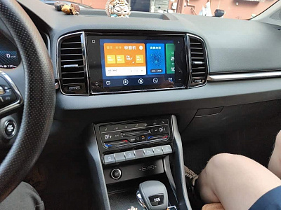 Skoda Karoq 1.4 л 2023 г. шампань/коричневый, пробег 20700 км