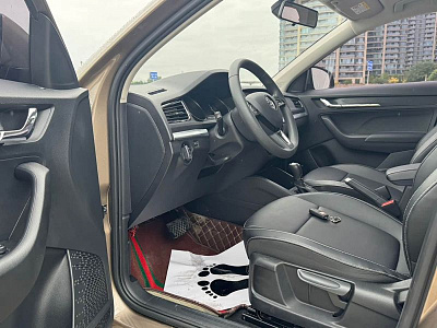 Skoda Kamiq 1.5 л 2022 г. шампань/коричневый, пробег 39000 км