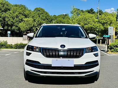 Skoda Karoq 1.4 л 2023 г. Белый, пробег 40000 км