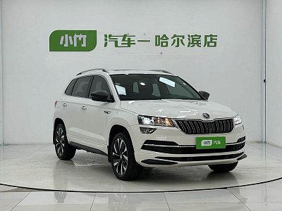 Skoda Karoq 1.4 л 2022 г. Белый, пробег 34600 км