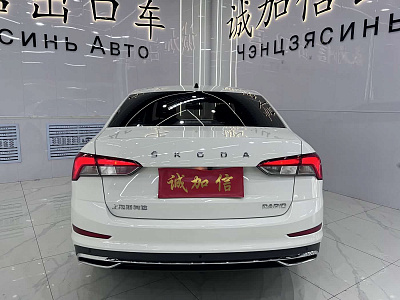 Skoda Rapid 1.5 л 2022 г. Белый, пробег 22799 км