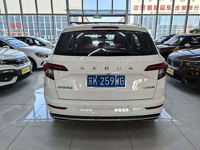 Skoda Karoq 1.4 л 2022 г. Белый, пробег 43000 км