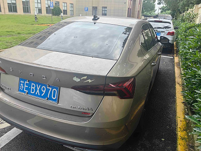 Skoda Octavia 1.4 л 2023 г. шампань/коричневый, пробег 14000 км