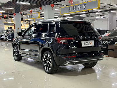 Skoda Karoq 1.4 л 2022 г. Чёрный, пробег 19000 км
