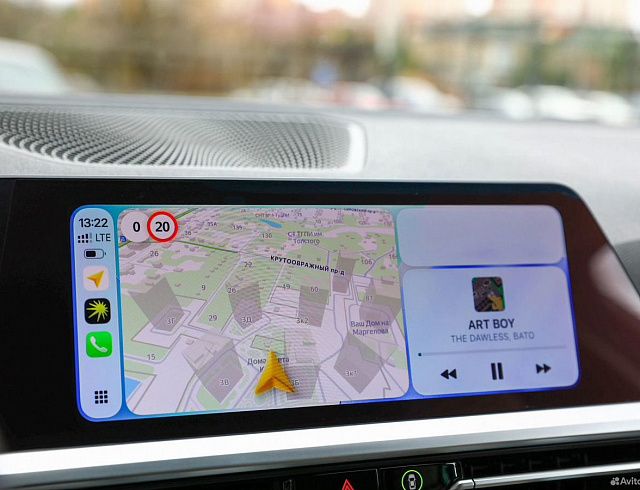 BMW 3 серии синий 2020