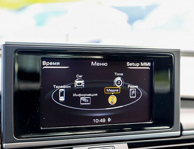 Audi A6 черный 2015