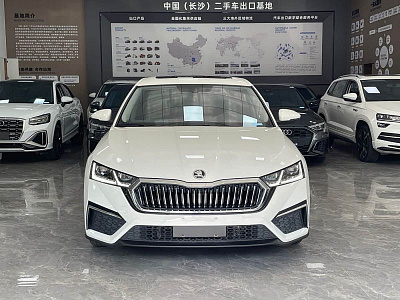 Skoda Octavia 1.4 л 2022 г. Белый, пробег 38000 км