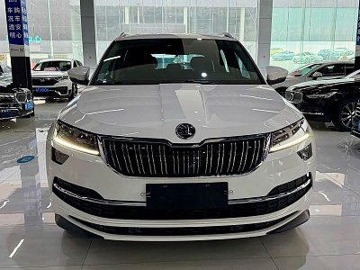 Skoda Karoq 1.4 л 2023 г. Белый, пробег 34000 км