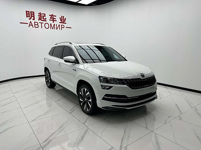 Skoda Karoq 1.4 л 2023 г. Белый, пробег 37000 км