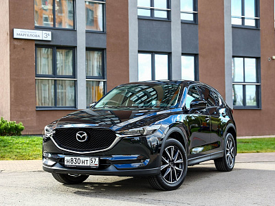 Mazda CX-5 черный 2017
