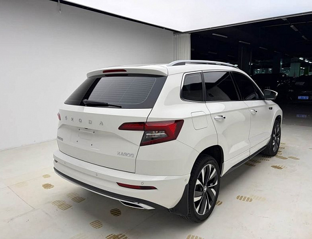 Skoda Karoq 1.4 л 2022 г. Белый, пробег 12900 км