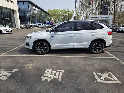 Skoda Kamiq 1.5 л 2023 г. Белый, пробег 36200 км