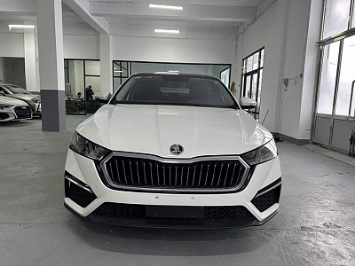 Skoda Octavia 1.4 л 2022 г. Белый, пробег 43800 км
