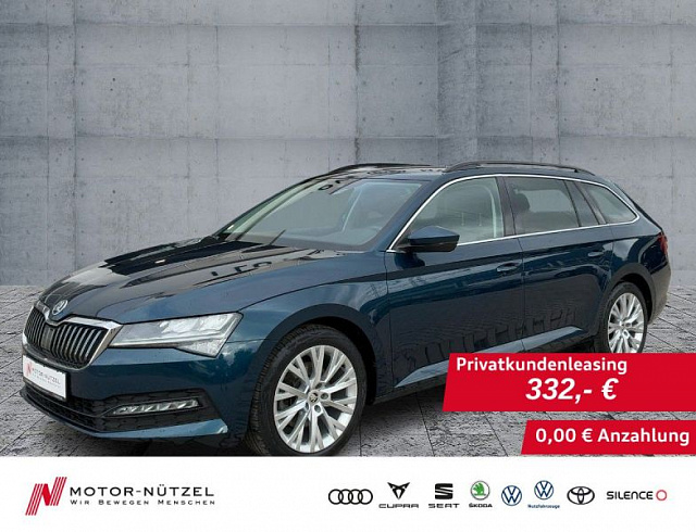 Skoda Superb 2023 г. Синий, пробег 51723 км
