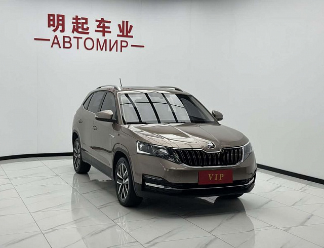Skoda Kamiq 1.5 л 2023 г. шампань/коричневый, пробег 20000 км