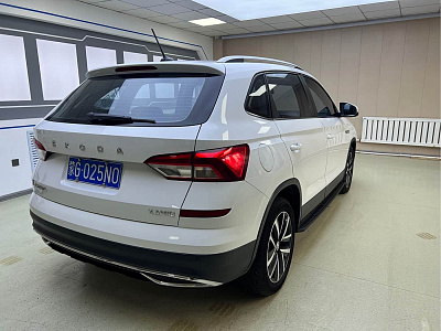 Skoda Kamiq 1.5 л 2023 г. Белый, пробег 34000 км