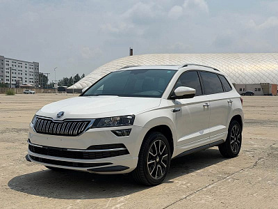 Skoda Karoq 1.4 л 2021 г. Белый, пробег 41000 км