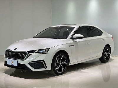 Skoda Octavia 1.4 л 2023 г. Белый, пробег 33000 км