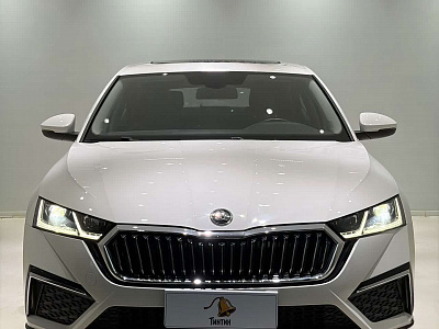 Skoda Octavia 1.4 л 2022 г. Белый, пробег 29000 км