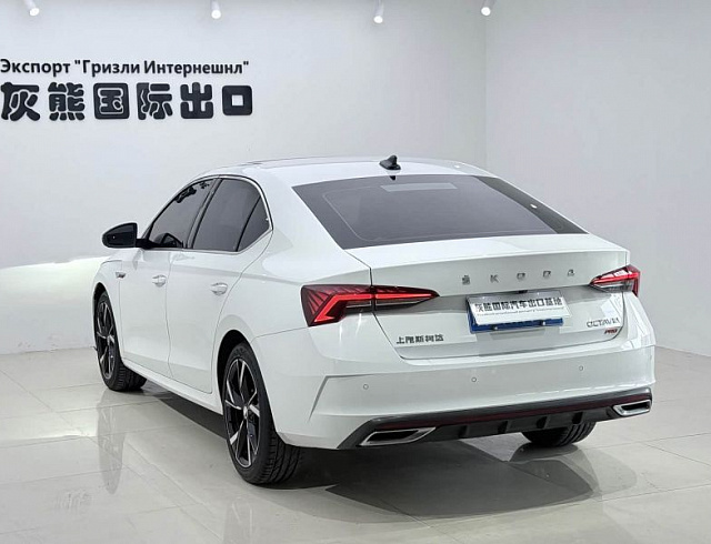 Skoda Octavia 1.4 л 2024 г. Белый, пробег 12000 км