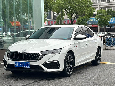 Skoda Octavia 1.4 л 2024 г. Белый, пробег 6000 км