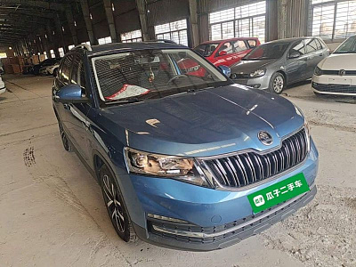 Skoda Kamiq 1.5 л 2021 г. Голубой, пробег 32200 км