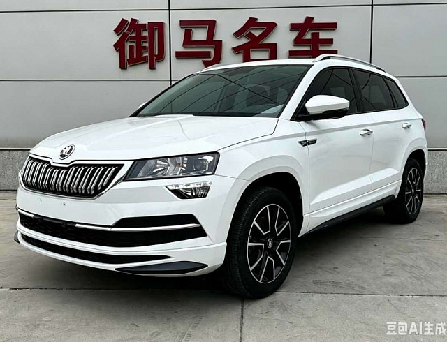 Skoda Karoq 1.4 л 2023 г. Белый, пробег 17000 км