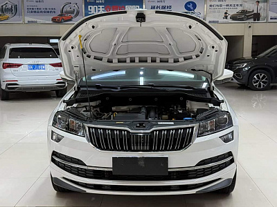 Skoda Karoq 1.4 л 2023 г. Белый, пробег 26000 км