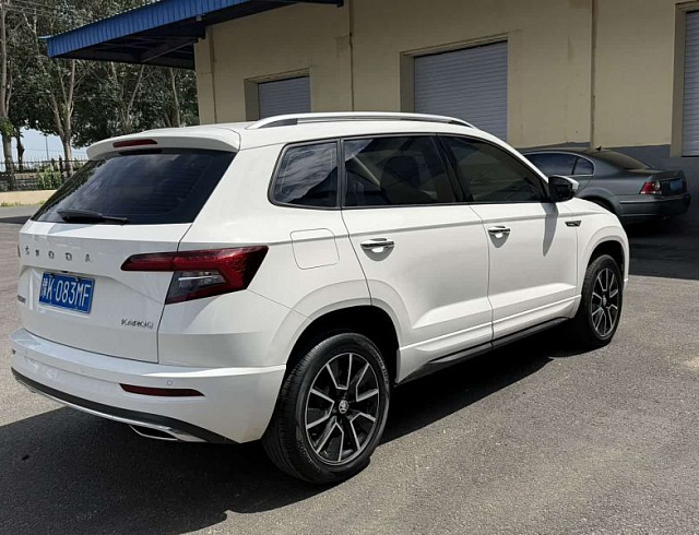 Skoda Karoq 1.4 л 2022 г. Белый, пробег 42000 км
