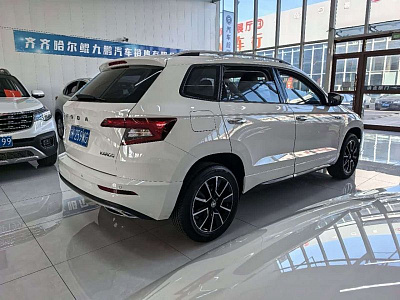 Skoda Karoq 1.4 л 2022 г. Белый, пробег 43000 км