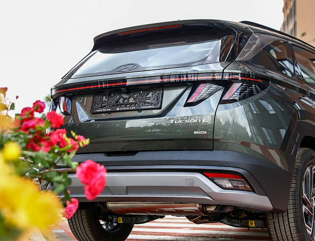 Hyundai Tucson серый 2026