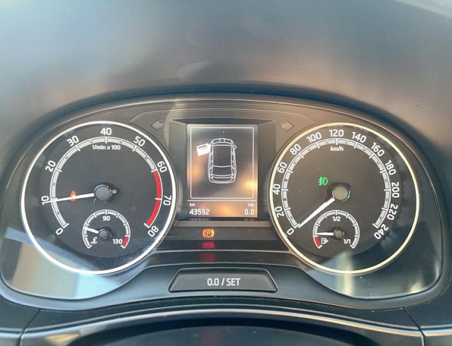 Skoda Fabia 2021 г. Синий, пробег 43591 км