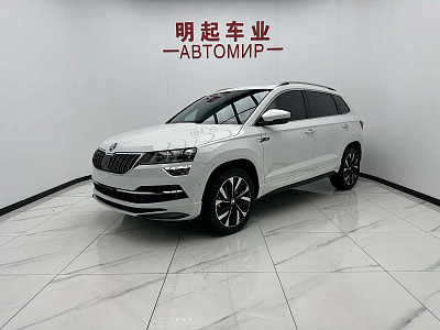 Skoda Karoq 1.4 л 2023 г. Белый, пробег 37000 км