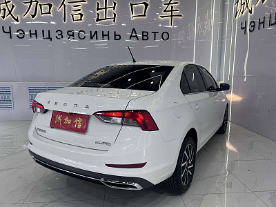 Skoda Rapid 1.5 л 2022 г. Чёрный, пробег 34000 км