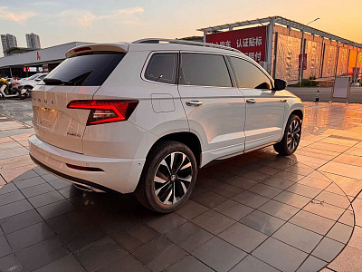 Skoda Karoq 1.4 л 2023 г. Белый, пробег 19900 км