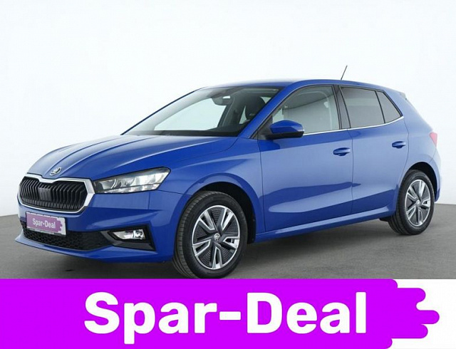 Skoda Fabia 2022 г. Синий, пробег 49998 км