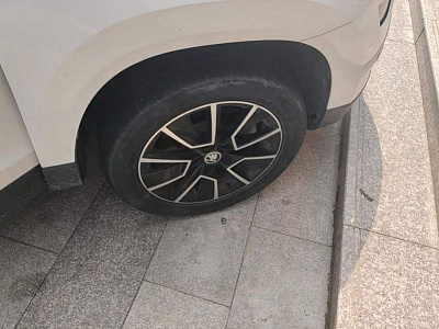 Skoda Karoq 1.4 л 2021 г. Белый, пробег 49100 км