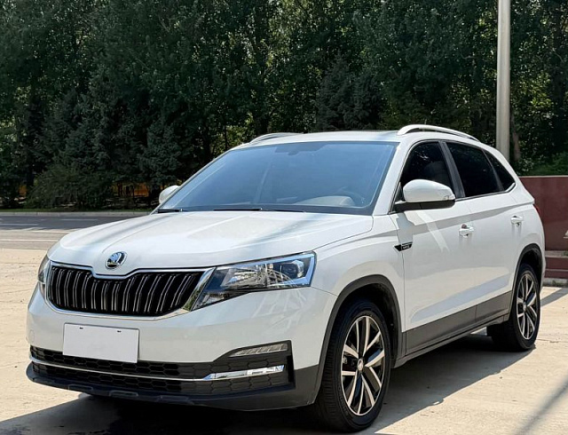 Skoda Kamiq 1.5 л 2023 г. Белый, пробег 33000 км