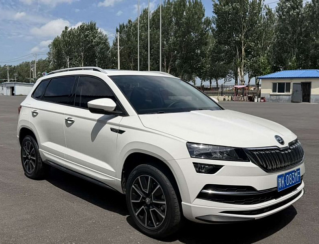 Skoda Karoq 1.4 л 2022 г. Белый, пробег 42000 км