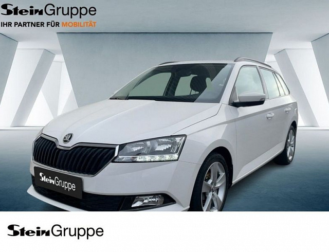 Skoda Fabia 2023 г. Белый, пробег 44600 км