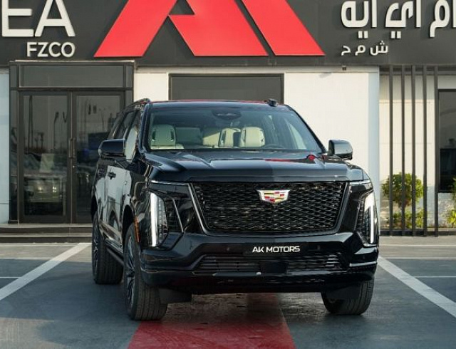 Cadillac Escalade 6.2 л 2026 г. Чёрный