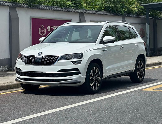 Skoda Karoq 1.4 л 2023 г. Белый, пробег 5000 км