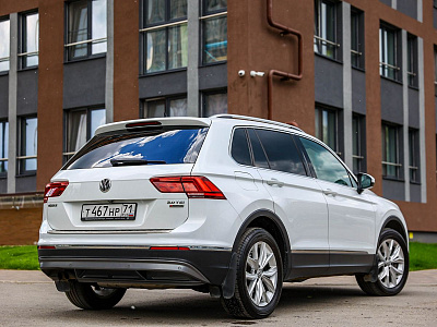 Volkswagen Tiguan белый 2018