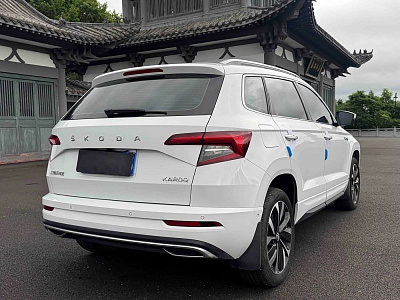 Skoda Karoq 1.4 л 2023 г. Белый, пробег 38000 км