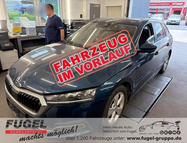 Skoda Octavia 2021 г. Синий, пробег 58139 км